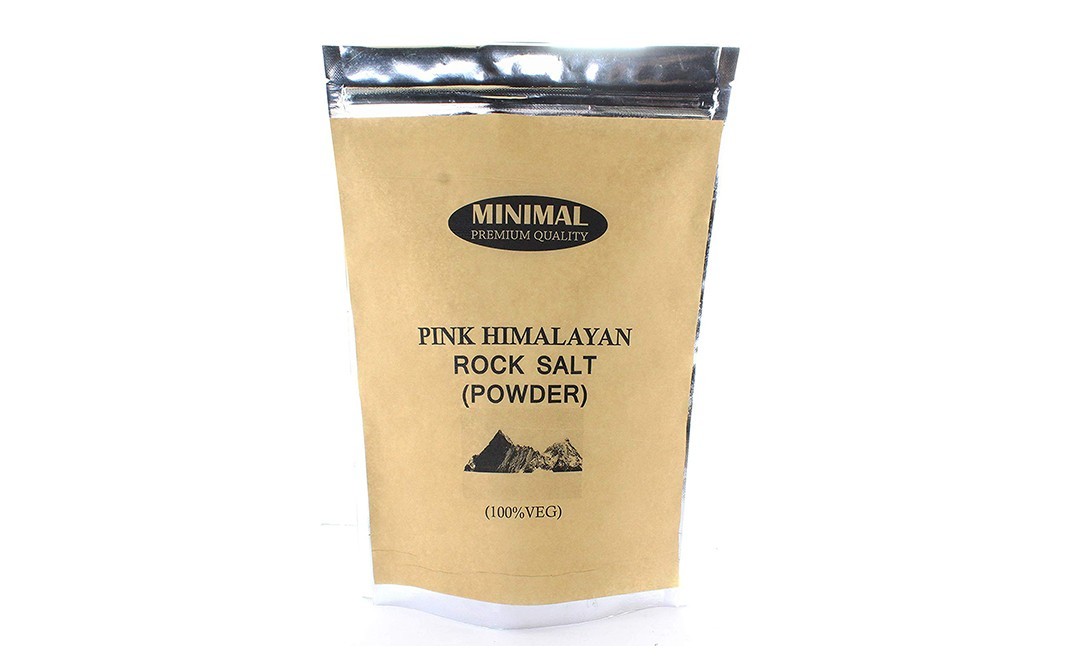 Minimal Pink Himalayan Rock Salt (Powder)   Pack  1 kilogram